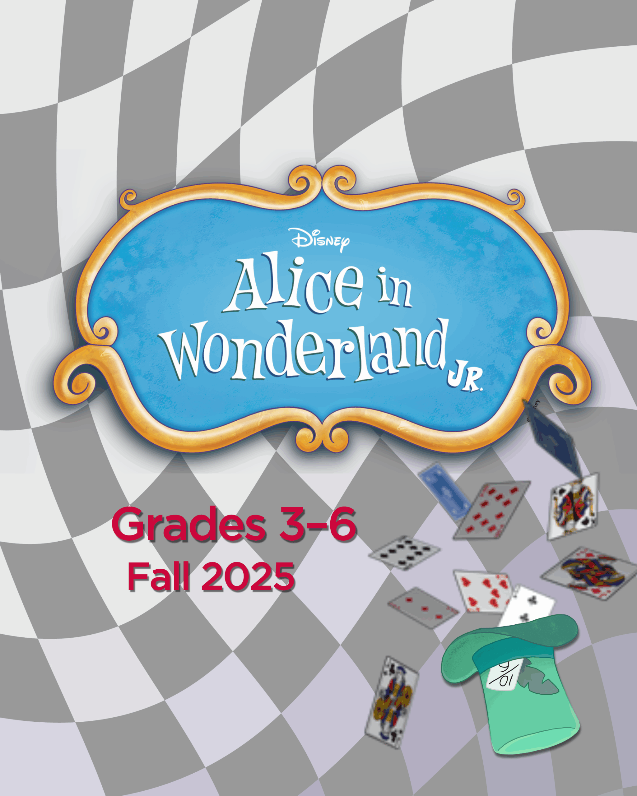 Alice in Wonderland JR. SHOW GRAPHIC